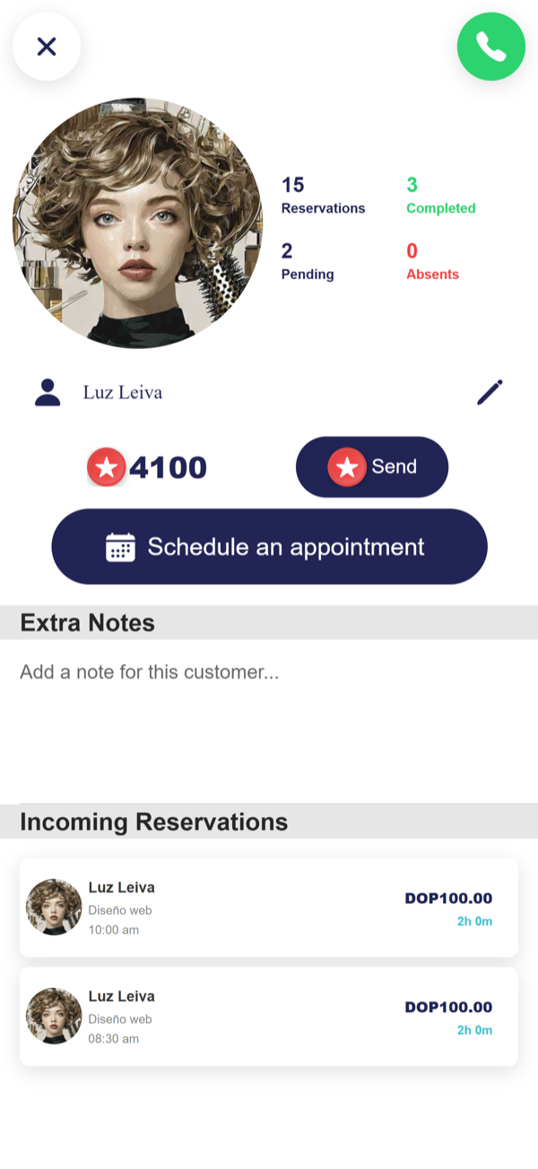 Open their profile